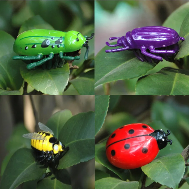 Electric Simulation Animals, Insects, Nano-Biological Fighting Insects, Children's Gifts, Electronic Toys (Random Style)