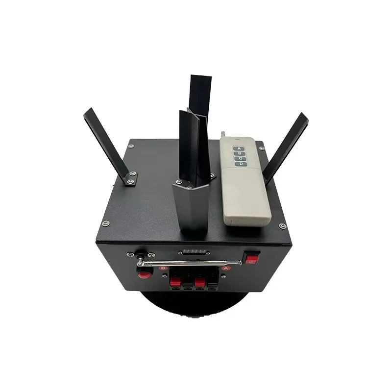 Spinning Rotate Cold Fountain New Year Wedding Machine 6 Channel Pyro Firing System Spark Effect