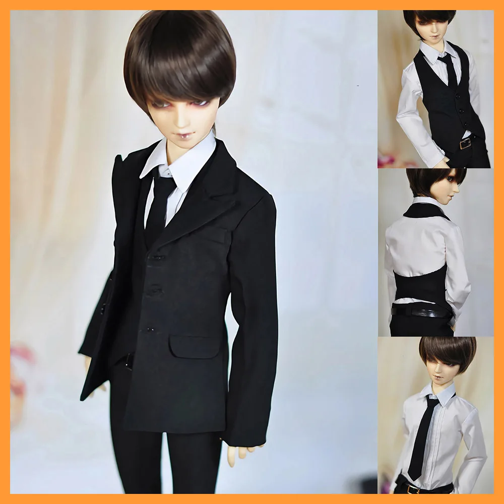 【Only Clothes】1/3 1/4 Scale Gentleman Suit Clothes Set for HID/2D75 SSDF ID72/75 UF/TD Strong-Uncle Dolls Model