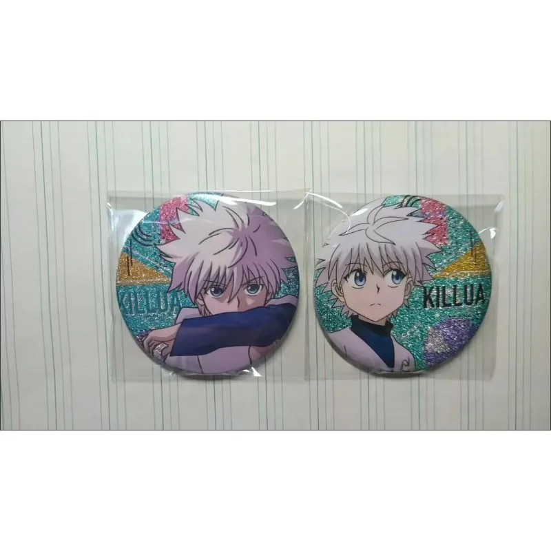Hunter × hunter anime periférico killua zoldyck crachá mochila roupas decoração acessórios fãs coletar presentes