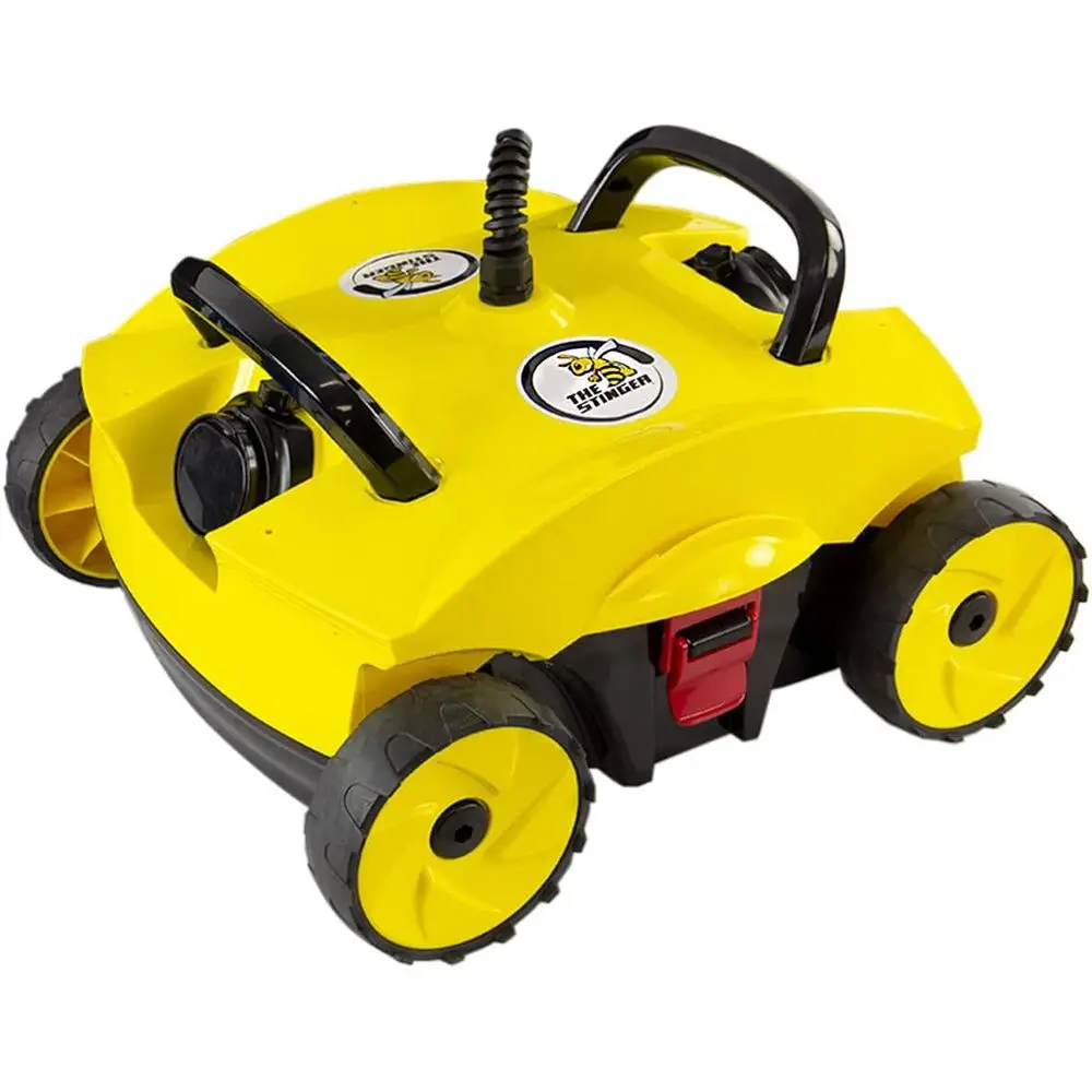 Above Ground Pool Vacuum Cleaner | Automatic, Dual Filters, Bottom Scrubbers, 40ft Cord, Up to 85 GPM, Bagless