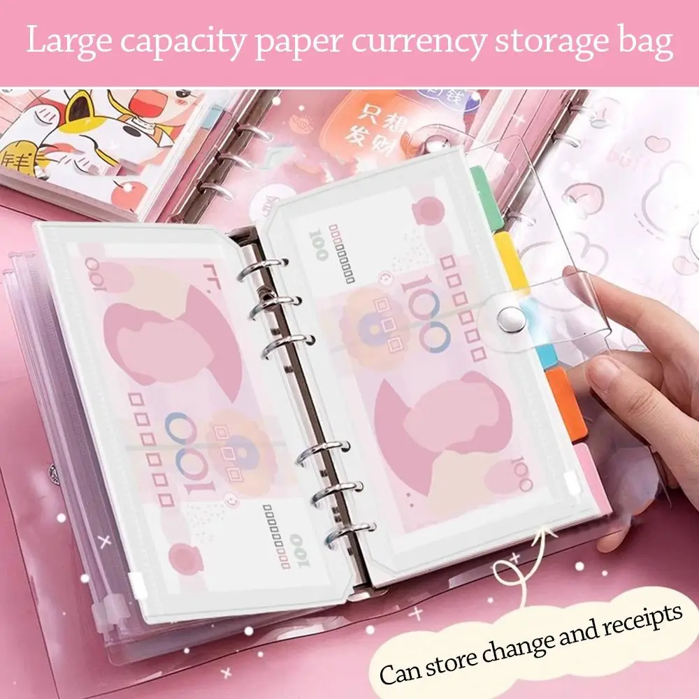 Save Money 100 Envelopes Money Saving Challeng PU Waterproof Savings Challenges Sheets Large Capacity Reusable