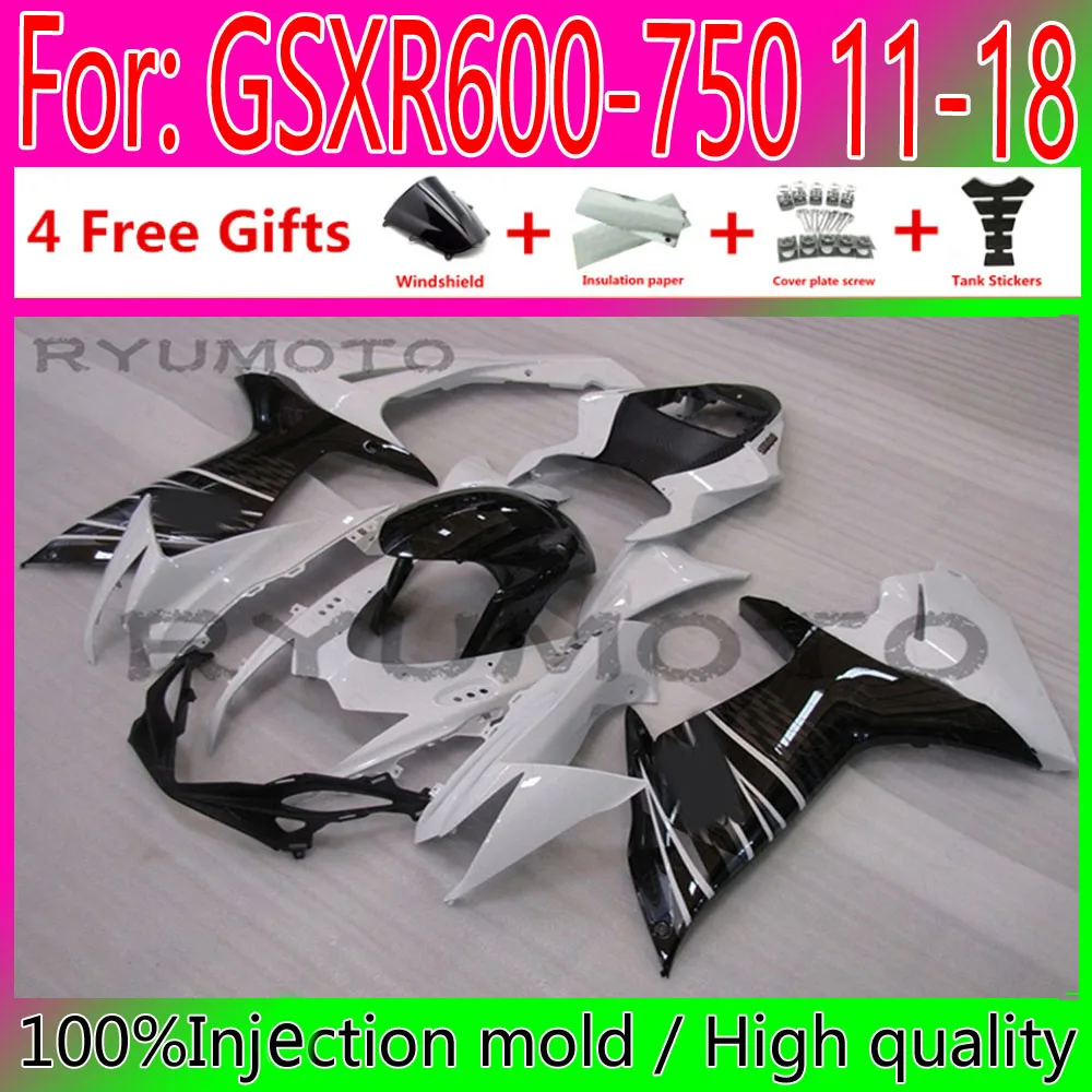 

Обтекатели для мотоциклов Suzuki GSXR600 2014 GSX R 600 750 11 12 13 14 15 16 GSX-R750 2011 - 2021 K11 обтекатели