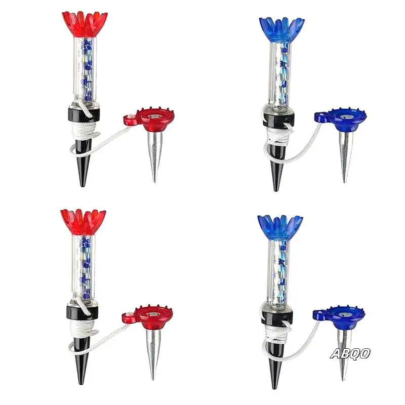 

3X Magnetic Golf Tees 80Mm Durable 360 Degree Rotation Tees For Men Women Golf Practice Training