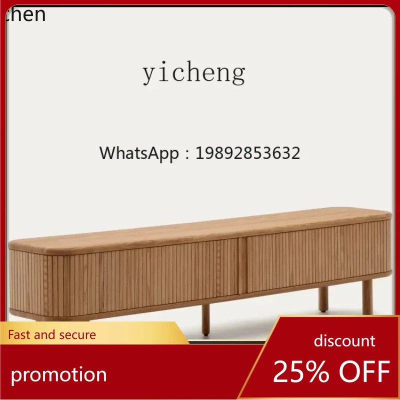 

HT Cabinet Silent Oak Living Room Home Simple Cabinet Modern Floor-Standing Rack Cabinet