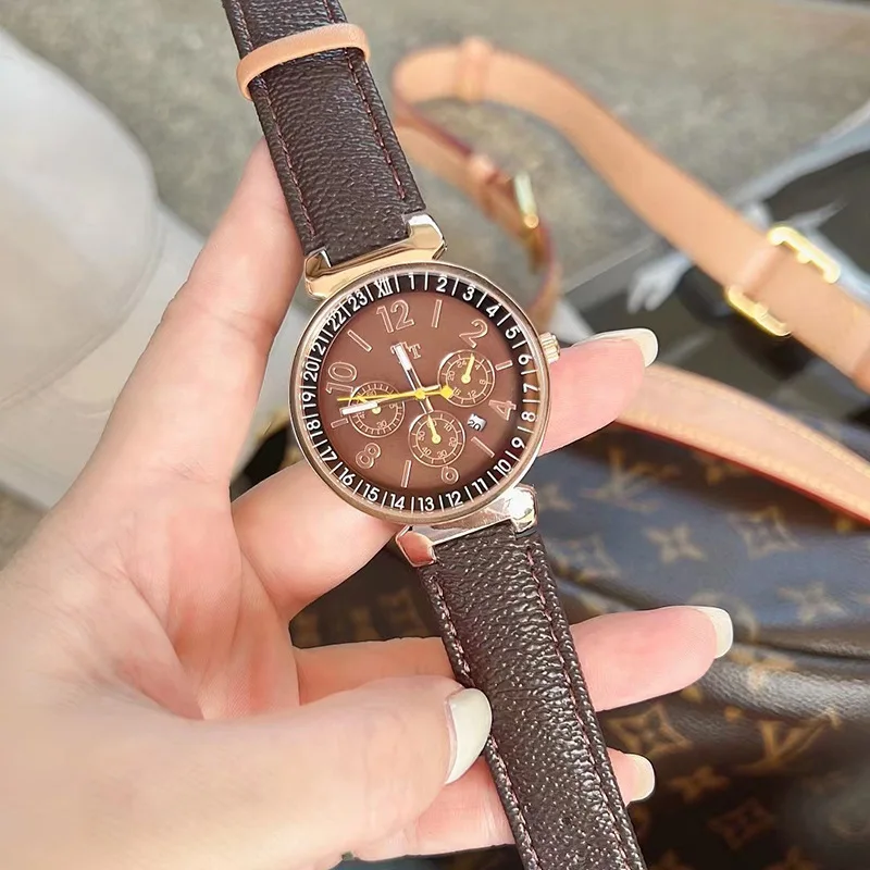 

New Large-Dial Women'S WatchSophisticated Retro Style Elegant And Luxurious Women'S Wristwatch, A High-End Selection Of Watches.