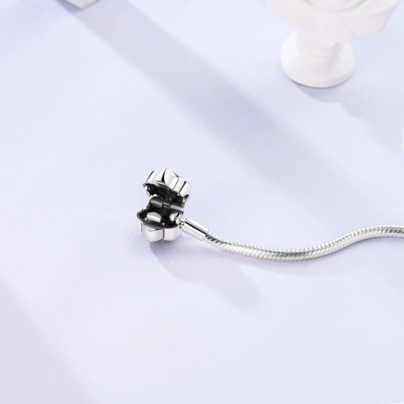 زوجين سوار 925 فضي اللون مثير الأسود روز الزركون ثعبان سلسلة أساور للمرأة رجل رومانسية فاخرة مجوهرات هدية عيد #6