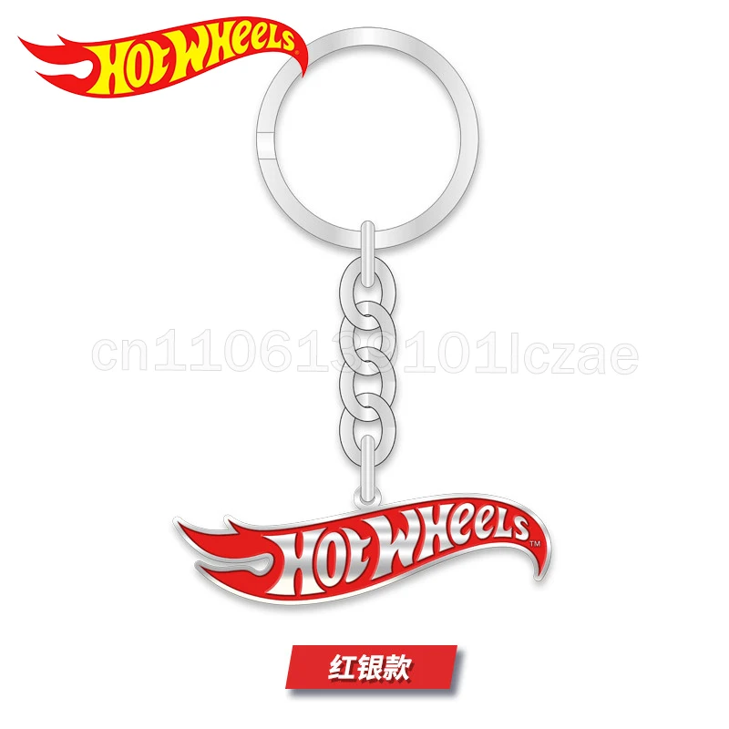 

Металлический брелок Hot Wheels с логотипом Mattel, коллекционный брелок для ключей от машины, аксессуар для сумки или рюкзака