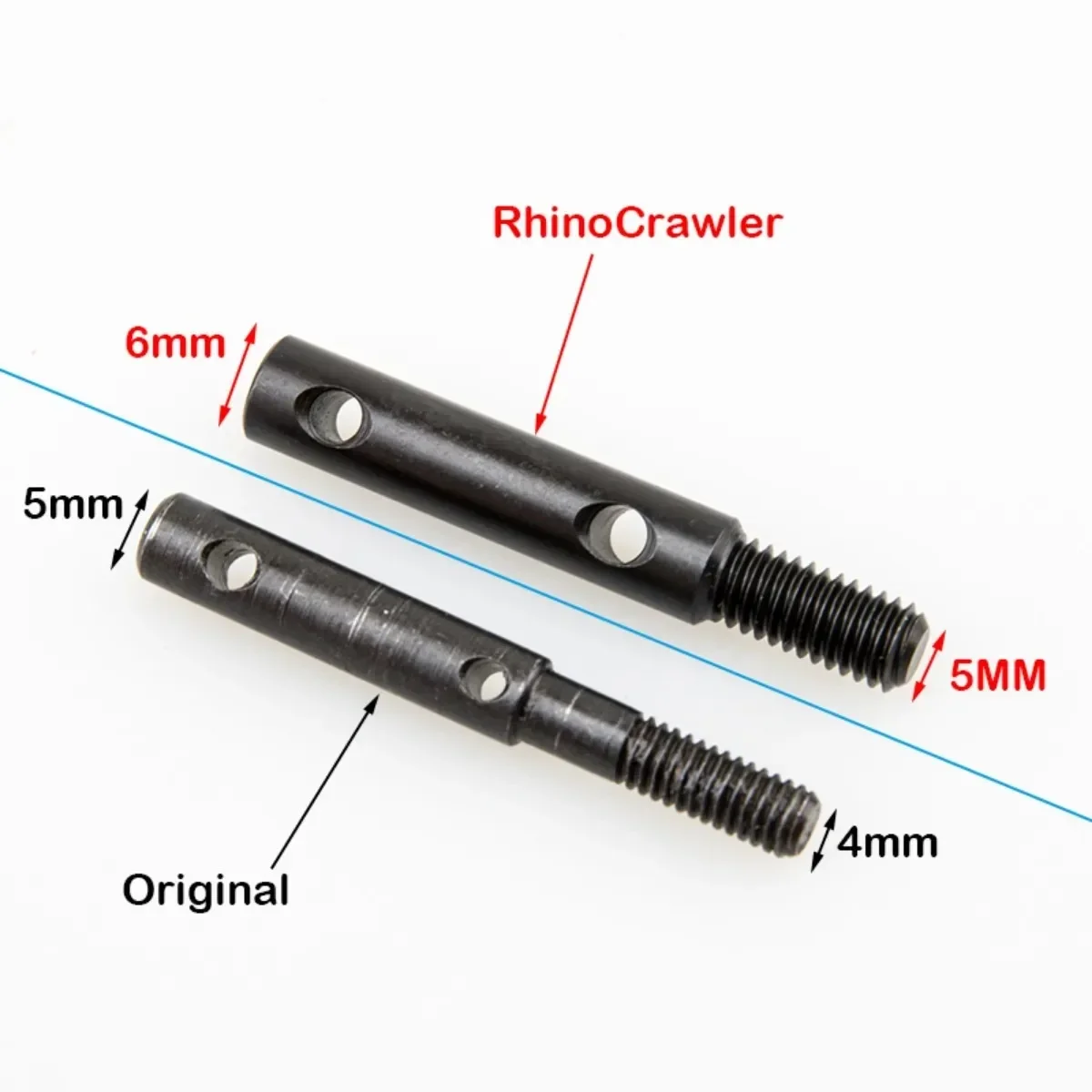 الكركدن 4 مجموعات تصلب 40 CR بوابة المحور والعتاد 12/23T ل 1/10 RC الزاحف سيارة محوري SCX10 III كابرا محاور الأوفست ترقية أجزاء