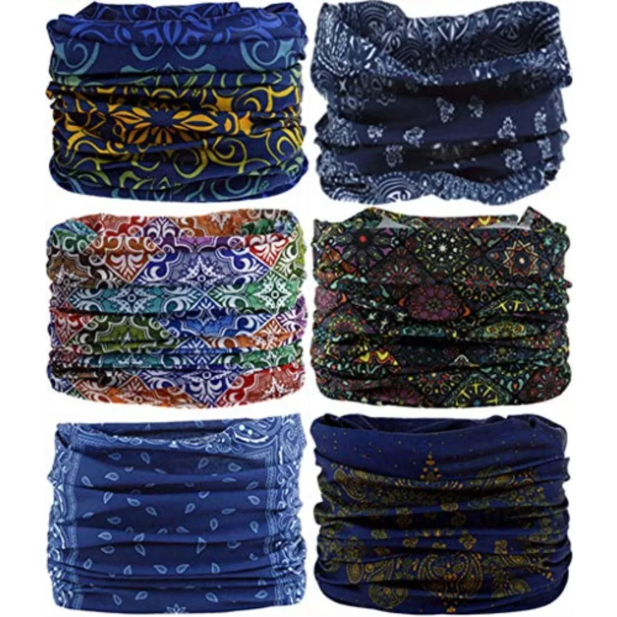 

Headband Neck Gaiter Head Wrap Headwear Face Mask Magic Scarf Bandana for Men and Women