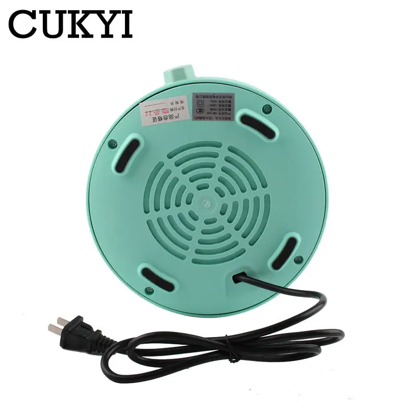 CUKYI 110V/220V Electric Ceramic Stove 2 Gear Firepower adjustable Knob Portable Tea Boiler Waterproof Stove Universal cookware