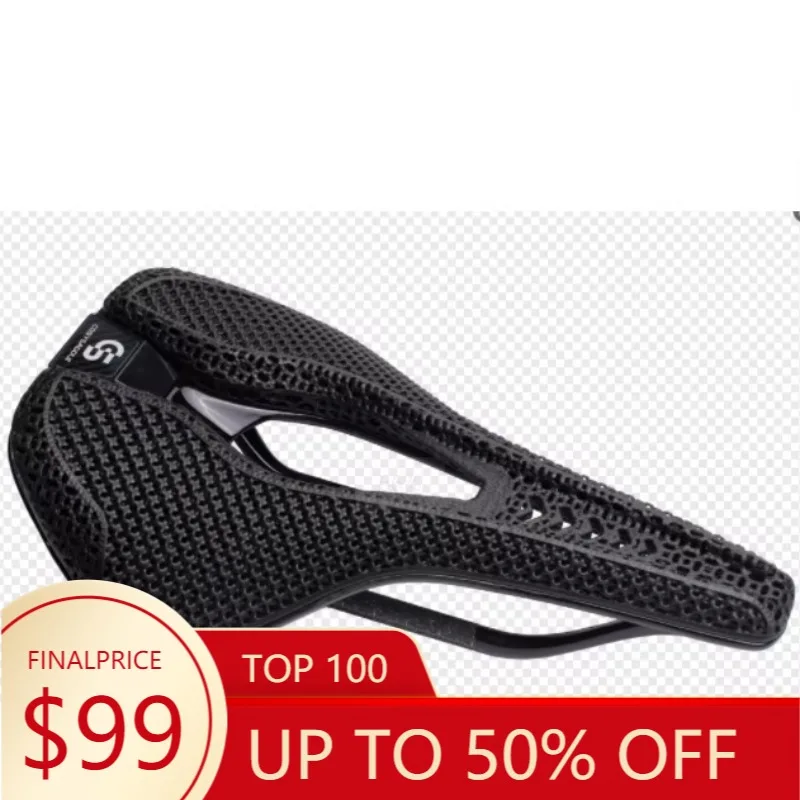 

Best Seller Men/Women's Seat China Factory OEM Carbon Fibre Comfortable Bike Seat Cushion Lightweight 3D Printed Bicycle Saddle
