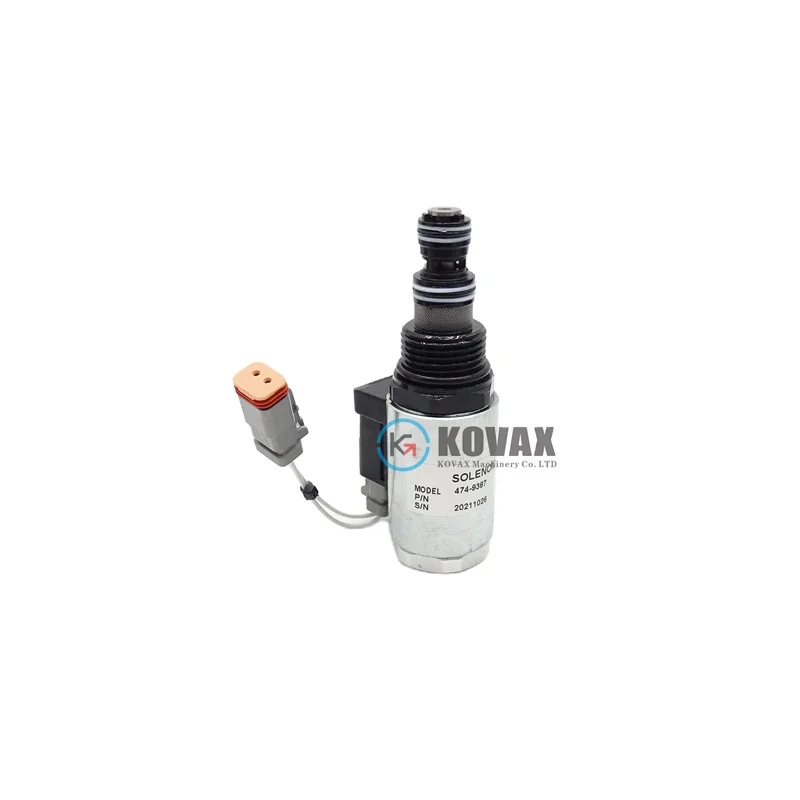 

Replacement 474-9387 Wheel Loader Solenoid Valve Hydraulic Cartridge Group Solenoid Valves