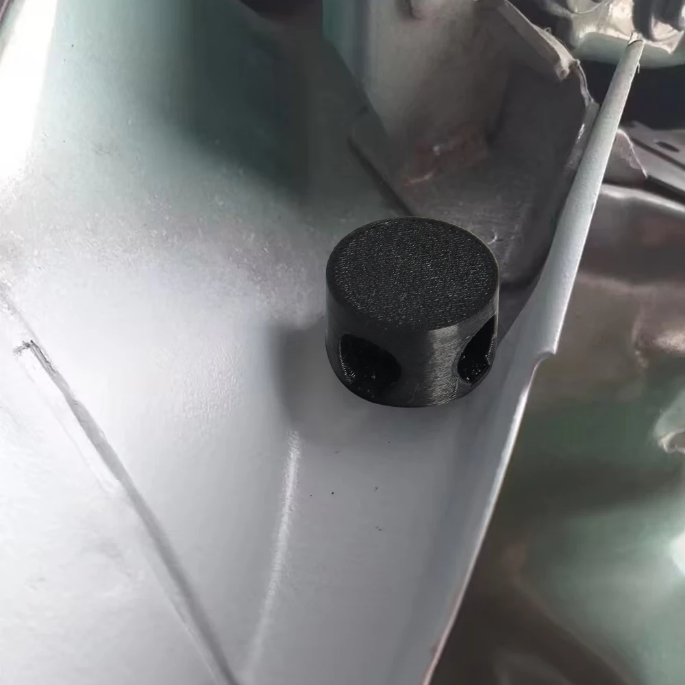 For VW T4 Scuttle Tray Drain Modification Drain Holes Fender Water Outlet 3D Printed Plastic Drainage Pipe Fittings