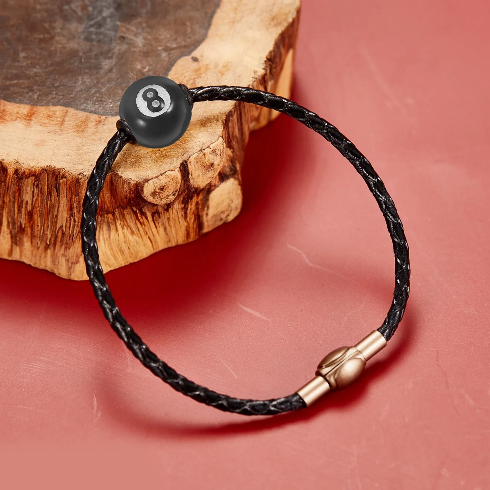 

50Pcs Acrylic Billiards Beads Mini Pool Ball Spacer Beads for Jewelry Making Bracelets Necklaces DIY Craft Charms