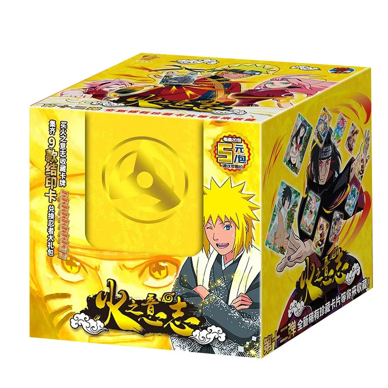 KAYOU Original Naruto CardsCartoon Deidara Shippūden TCG CP Rare Trading Collection Card Battle Carte for Children Gift Toy