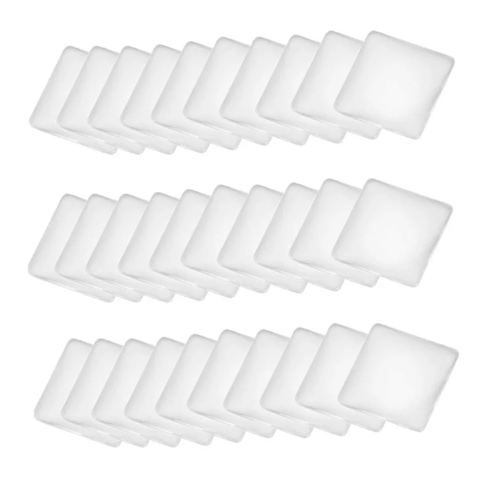 

30Pcs Crystal Glass Mixed Color Flat Back Gemstone Patch 25Mm for DIY Jewelry Making Craft Supplies Mosaic Decorations