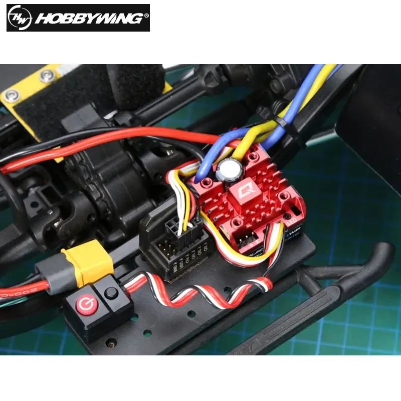 Hobbywing QuicRun ESC 1:10 1/8 aggiornamento 1080 G2 Crawler Brush spazzolato WP 80A regolatore di velocità elettronico