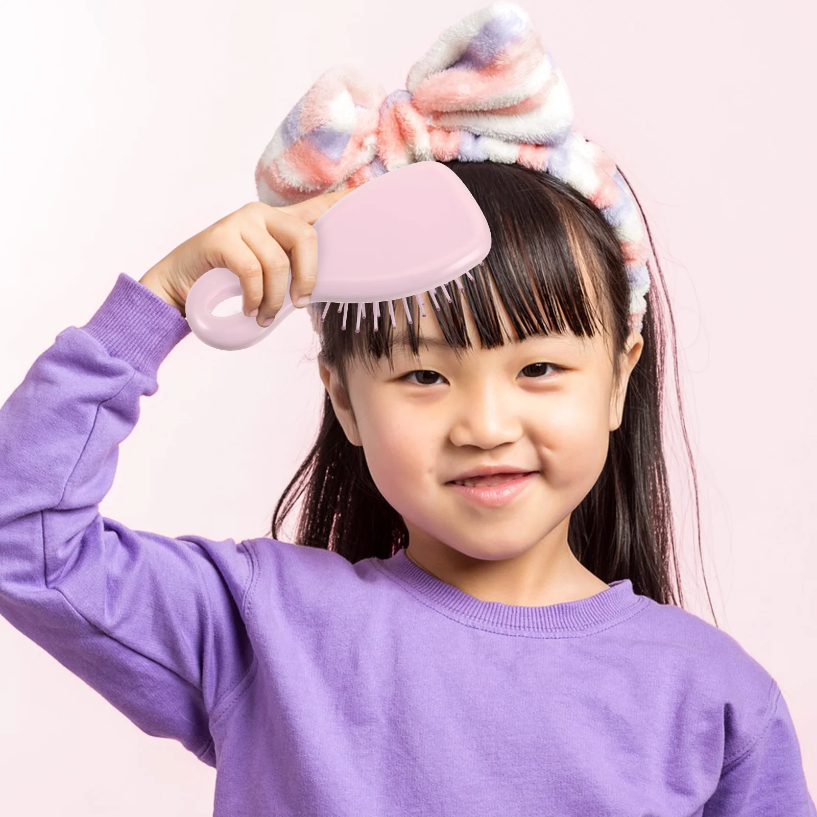 

Adorable Travel Hair Brush Compact Massage Comb Gentle Detangling Small Hairbrush for Women Beard Comb Men Cute Hair Brush