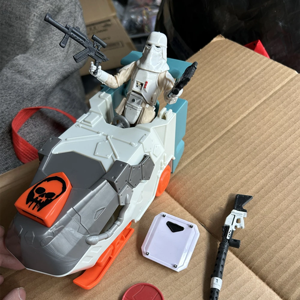 

Hasbro Star Wars First Order Snowtroopers Genuine Bulk Goods Have Defects Model Doll Action Figure Birthday Gift