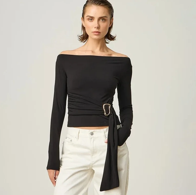 

New Solid Color Half-High Neck Tight Sexy Zipper Short Sleeves Playsuits Hottie Girls Sporty Street