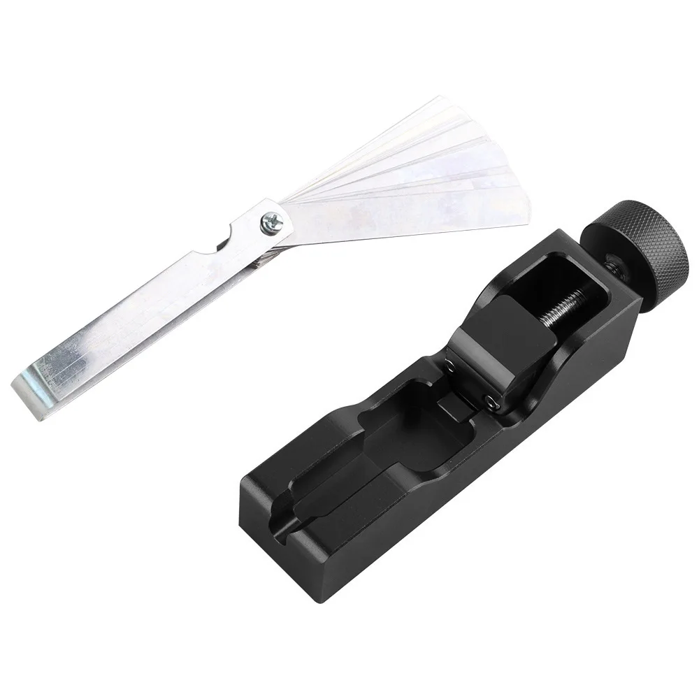 Universal Spark Plug Gap Tool Adjustable Electrode Gapper for 10/12/14/16mm Thread Spark Plugs Spark Plug Gapper Adjustment Tool