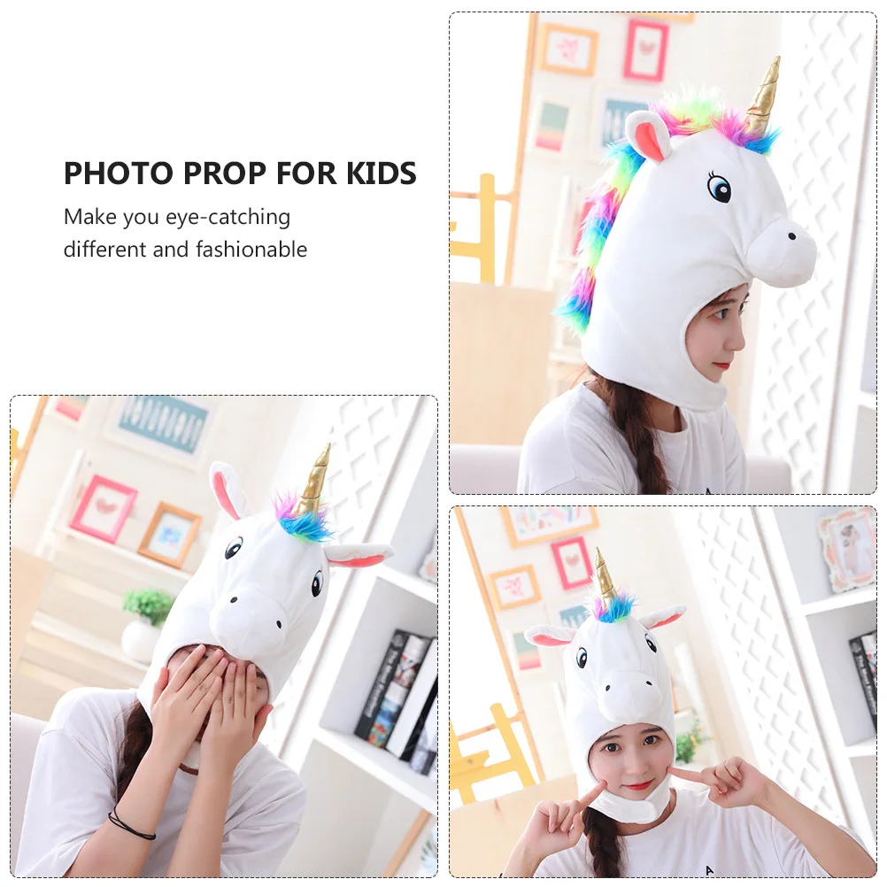 1Pcs Headdress Comfortable Soft Hat Photo Prop Performance Cap Creative Headwear Party Accessory for Kids