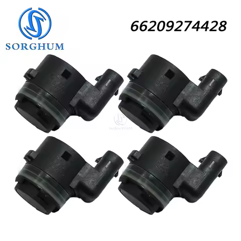 SORGHUM 66209274428 4pcs 1pc For BMW X1 F48 X2 F39 X3 G01 F25 X4 F26 X5 F15 F85 F86 Mini Black PDC Parking Assist Sensor 9274428