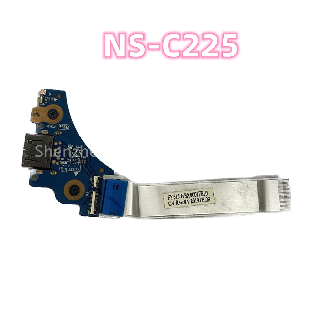 

For Lenovo Y7000P Y545 Y530 Laptop Power Switch USB Board With Cable NS-C225