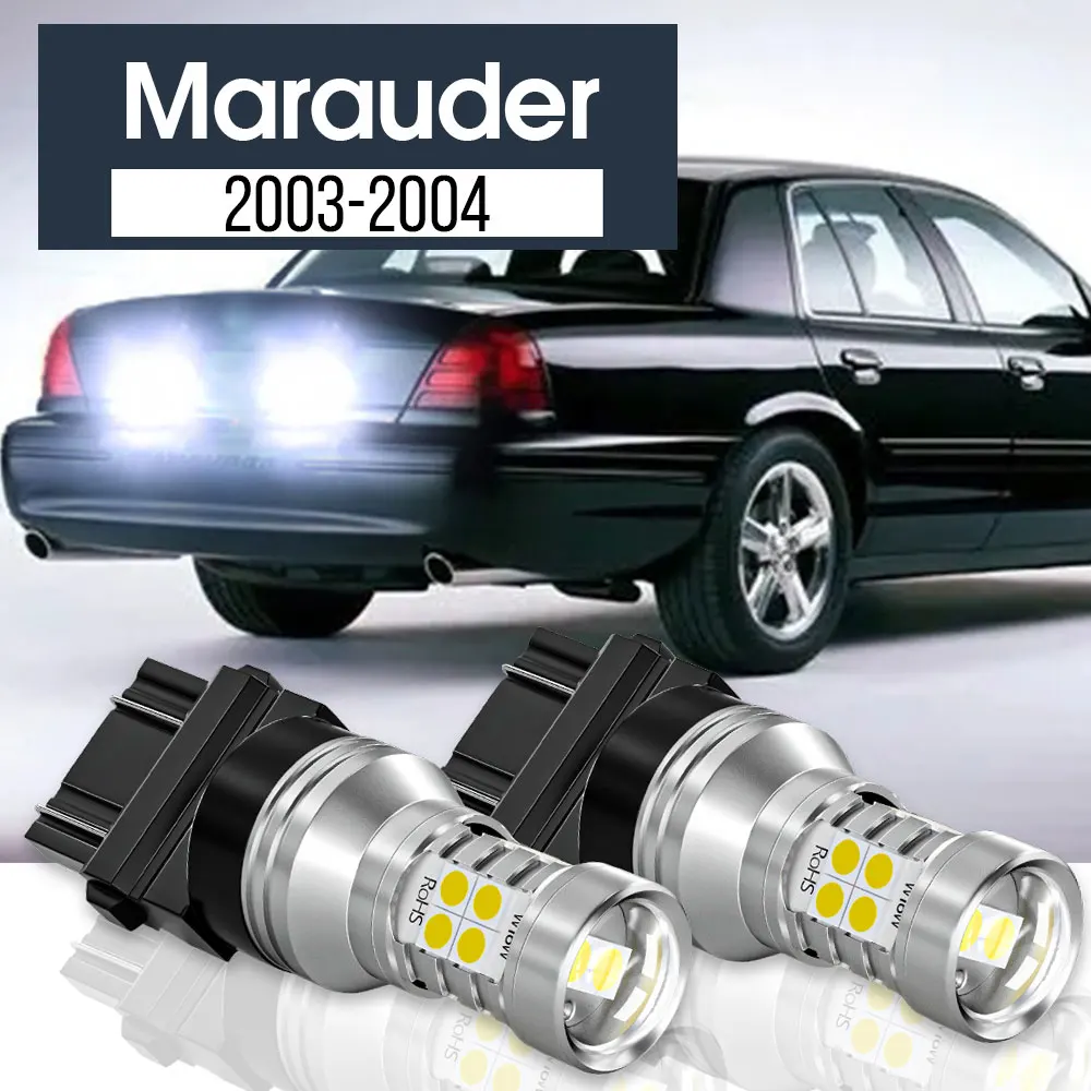 

2pcs LED Backup Light Reverse Lamp Canbus Accessories For Mercury Marauder 2003 2004