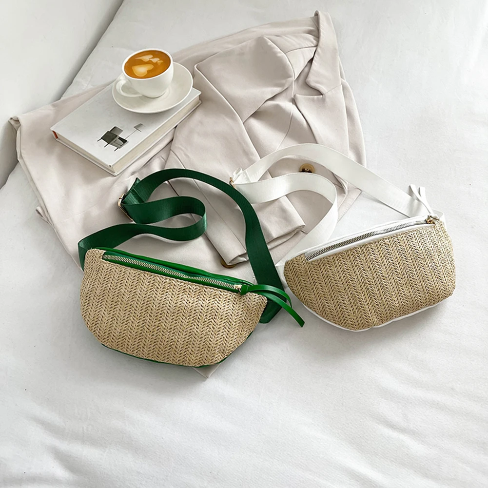 

Женская маленькая нагрудная сумка для пляжного отдыха, модная ручная работа из искусственной кожи для тренировок, идеальные подарки