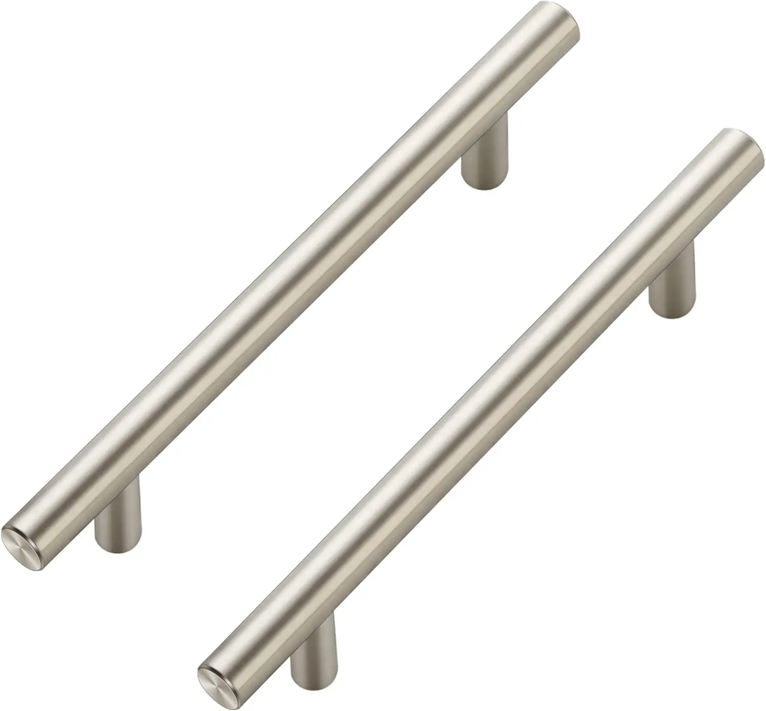 

10 Pack 7.38'' Brushed Nickel Cabinet Pulls, 5'' Hole Center Stainless Steel Kitchen Handles
