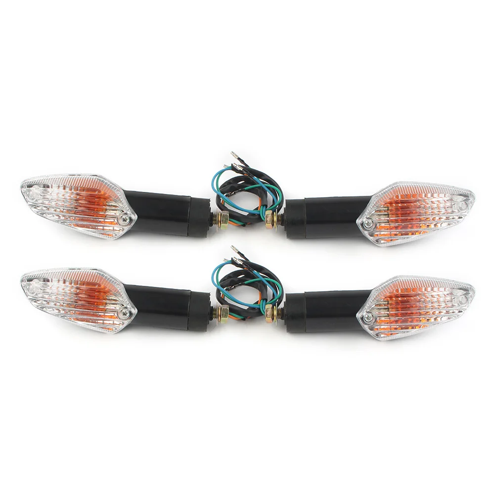 2Pair Motorcycle Indicators Front & Rear Turn Signal Light for Honda CBF125 2009-2016
