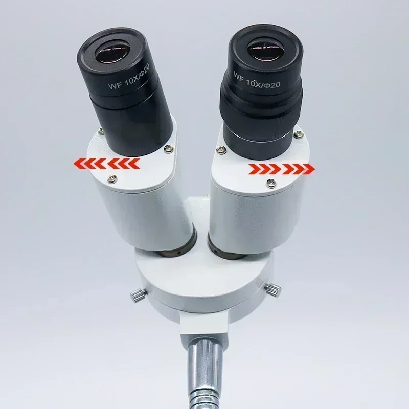 Microscope d-ental magnifying glass oral technician 8x 10x eyepiece objective lens hardware mold maintenance