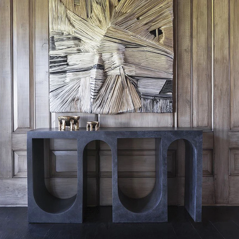 

Nordic Style Fireplace Decoration Entrance Rack