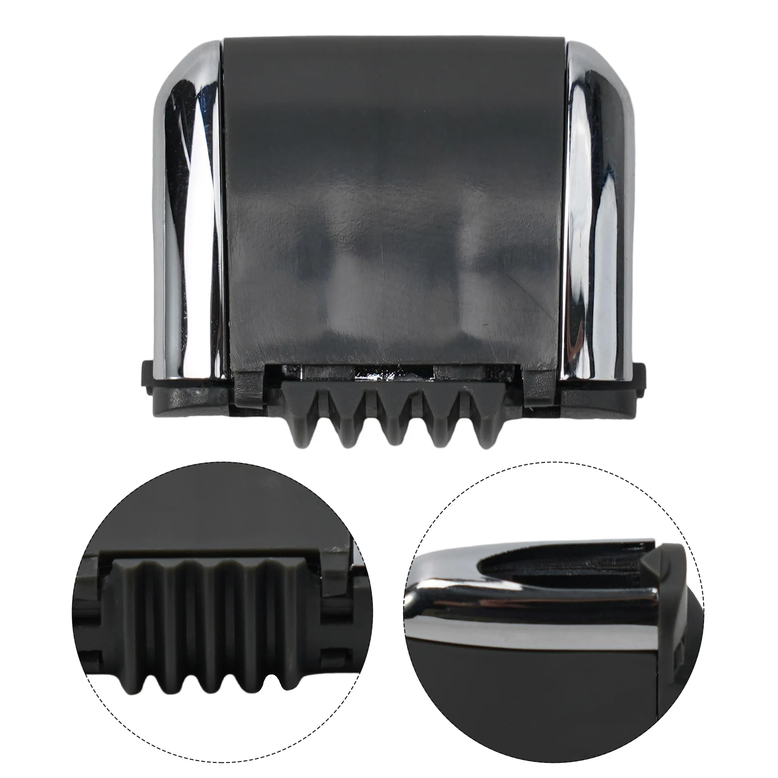 Air Outlet Clip Paddle Clip Glove Boxes Car Interior Dash Panels ABS AC Vent Black Front Gray Middle Replacement