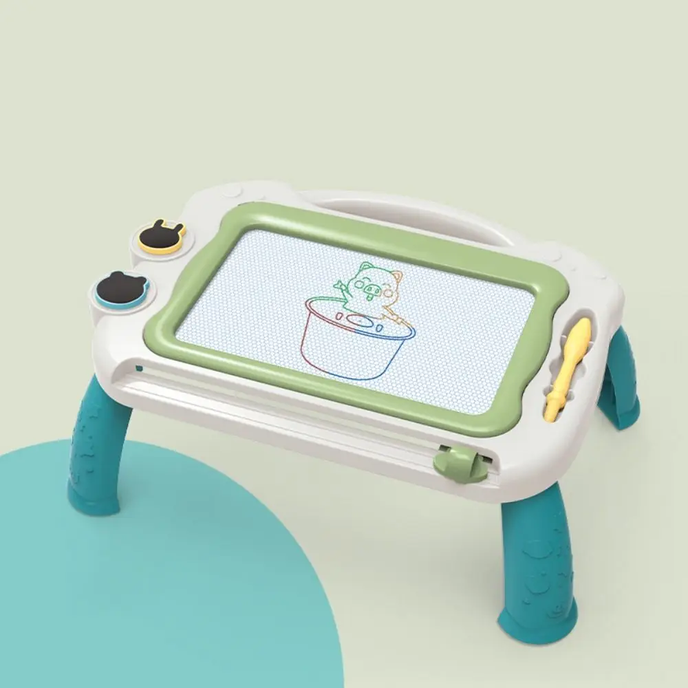 

Colorful Magnetic Drawing Board Writing Table Leg Doodle Board Toy Erasable Graffiti Erasable Magnetic Graffiti Board