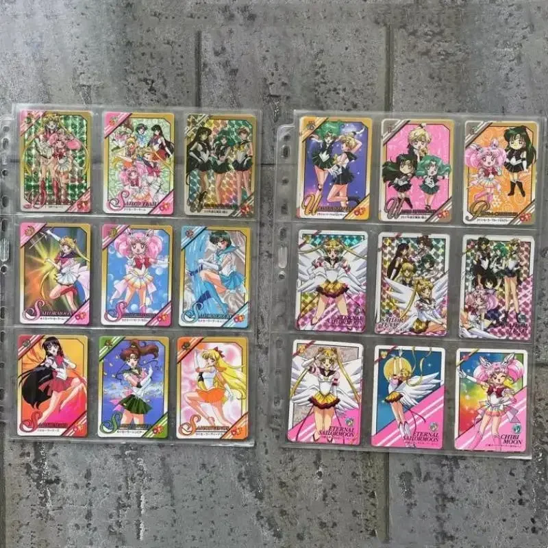 Sailor Moon Kaiou Michiru Tenoh Haruka Sailor Saturn Chibiusa Animes Game Characters Classic Series Collection Card Gifts Toys