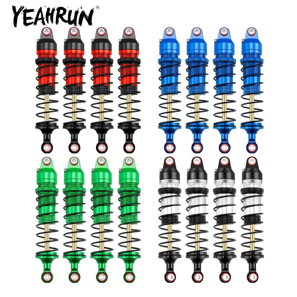 YEAHRUN Aluminum Alloy Shock Absorbers for Traxxas 1/16 Mini Maxx 2S RC Car Upgrade Parts