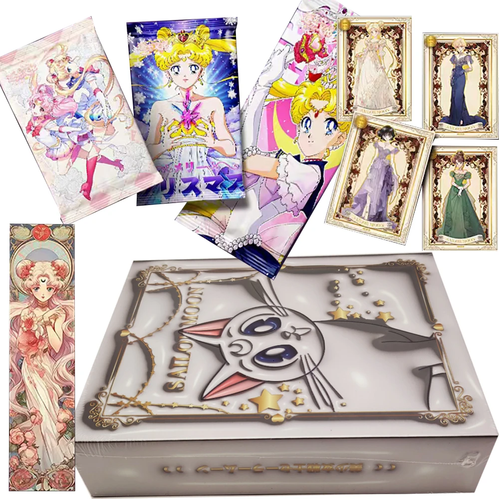 

Sailor Moon Collection Card High Aesthetic Magic Girl Transforms Into Anime Character Card Boy Girl Cherish Festival Toys Gifts