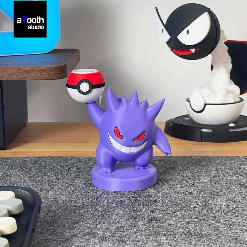 

3d Printing Gengar Supports Apple Watch Stand Iwatch Charging Stand Applewatch Charging Dock Supports Android
