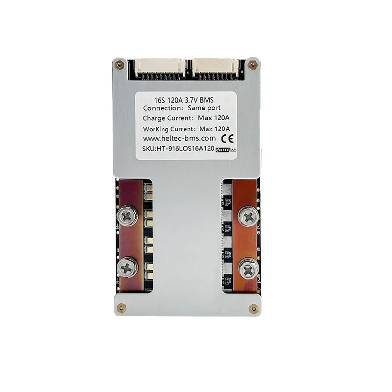 10S 12S 13S 14S 16S 36V BMS 48V 60V 120A BMS الثلاثي بطارية ليثيوم لوح حماية البطارية مع شحن متوازن
