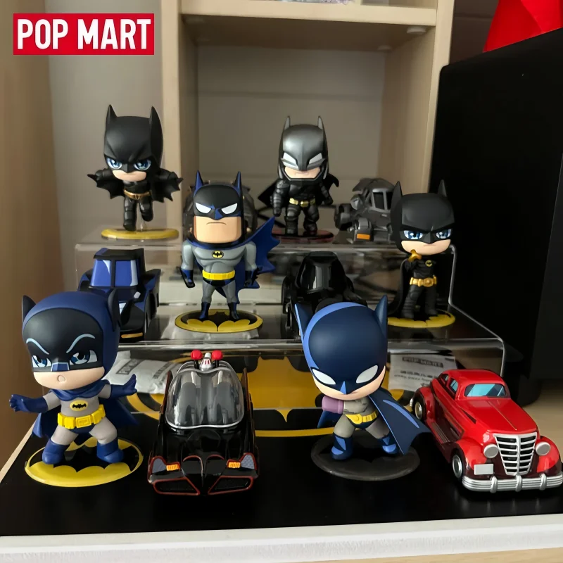 

POP MART DC BATMAN серии 85-летие слепая коробка Mystery Box Kawaii украшения фигурки домашний декор настольная модель куклы игрушки