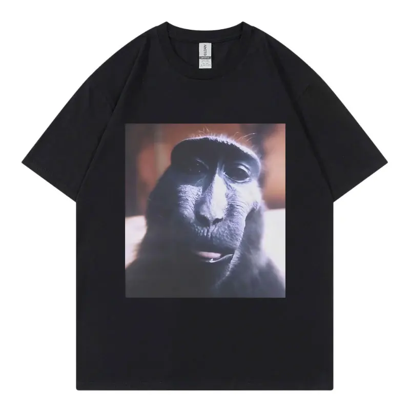 

Monkey Rizz Funny Meme Graphic T Shirts Fashion Aesthetic Short Sleeve T-shirts Men Women Casual Loose Cotton T-shirt Streetwear