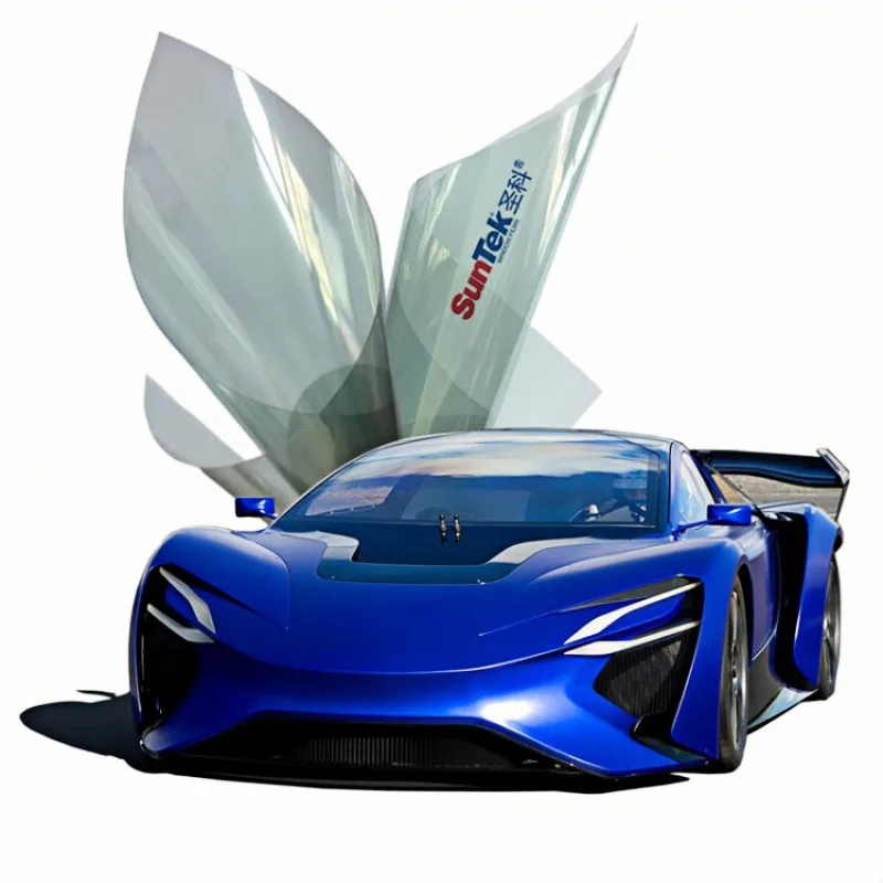 

Suntek Automobile Window Film VLT50% HD Nanoceramic Sun Film IRR35~45% Windows Solar Coloring Film UV99% 1.52M*30M