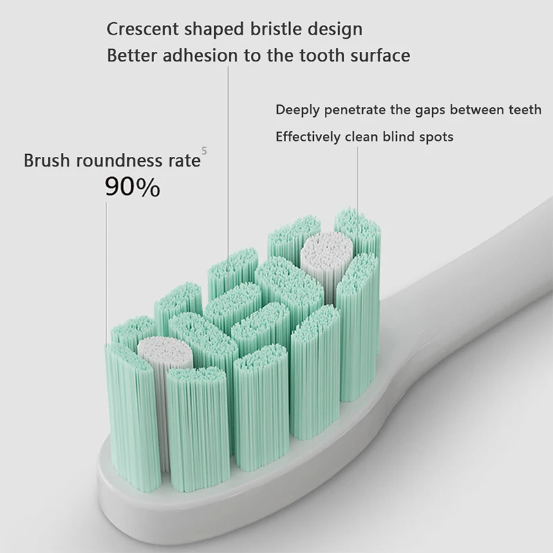 5/10/20 Pcs Replacement Toothbrush Heads Applicable to Y2 Professional Electric Toothbrush Heads