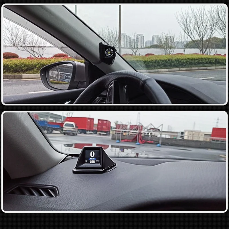 OBD+GPS Car Driving A401 Head Up Display Speedometer Oil Pressure Water Temp Fuel Consumption On-Board Computer