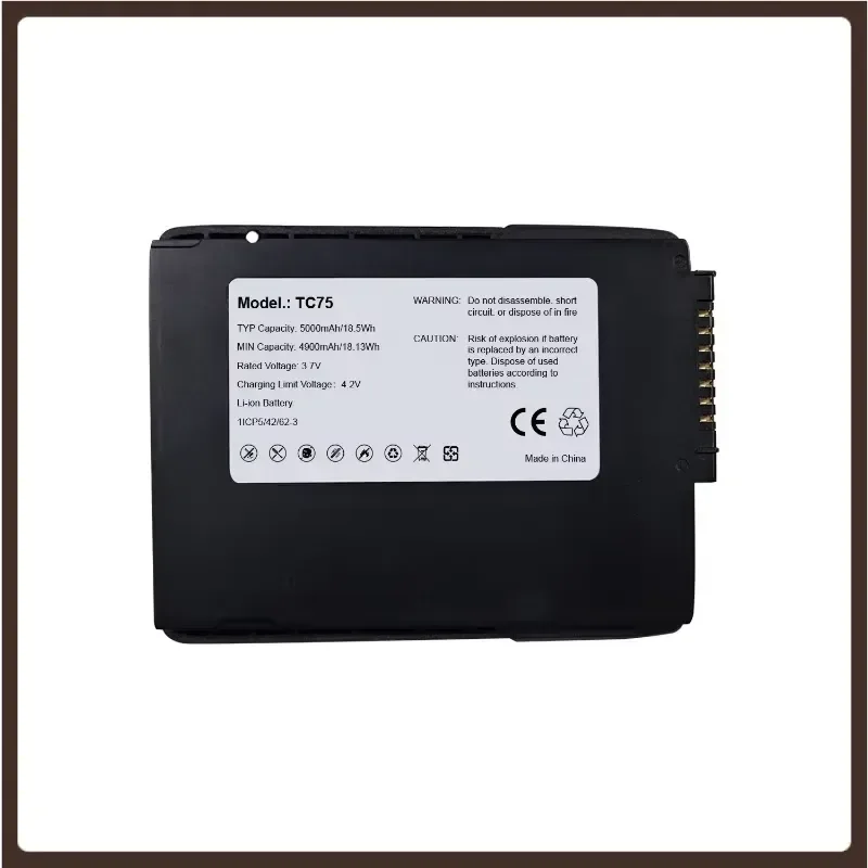 BT-000318 5000mAh For Zebra TC70 TC75 TC77 PDA Barcode Scanner Battery