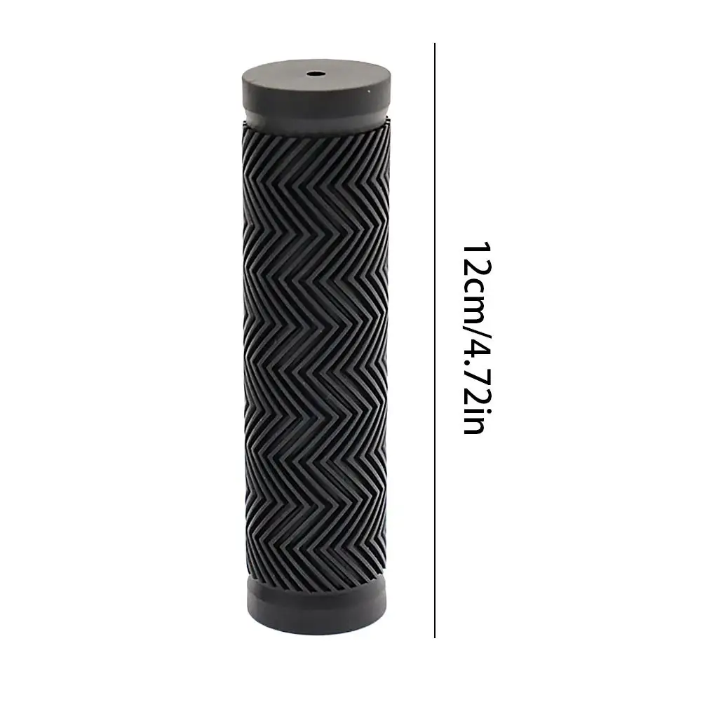 Bike Handlebar Handle Hand Grips Rubber Non-slip Cycling Handle MTB Bicycle Scooter Black Soft Rubber Bicycle Replacement Access view 6