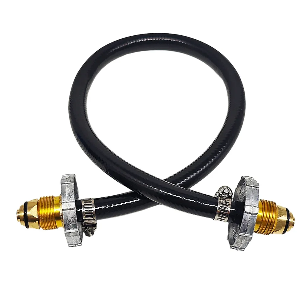 Parts Hose 1 PCS About 190g Accessories Aluminum Alloy Black Copper Length Approx. 60cm For Camping Stove Gas Tank